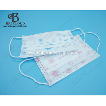 Single-use thickened protective child mask